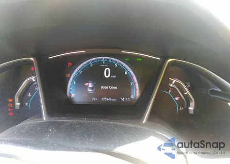 2018 Honda Civic Ex-T из США, поврежденный, VIN JHMFC1F44JX013617